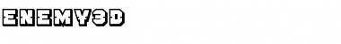 Download Enemy 3D Font Download Enemy 3D Font