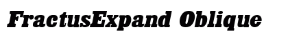 FractusExpand Oblique preview