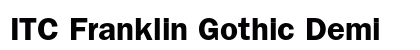 ITC Franklin Gothic Demi Preview