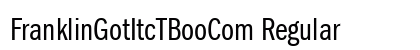 FranklinGotItcTBooCom Regular preview