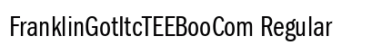 FranklinGotItcTEEBooCom Regular preview