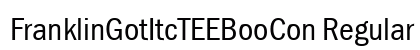 FranklinGotItcTEEBooCon Regular preview