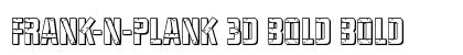 Frank-n-Plank 3D Bold Bold preview