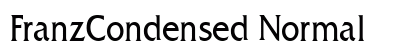 FranzCondensed Normal preview