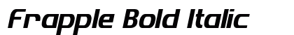 Frapple Bold Italic Preview
