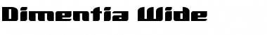 Dimentia Regular Font