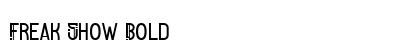 Freak Show Bold preview