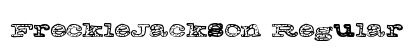 FreckleJackson Regular preview