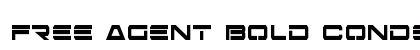 Free Agent Bold Condensed Condensed preview