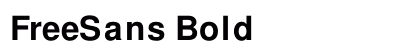 FreeSans Bold Preview