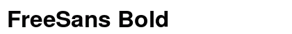 FreeSans Bold Preview