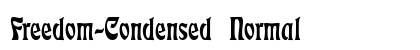 Freedom-Condensed Normal preview