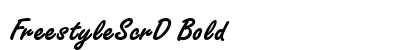FreestyleScrD Bold preview