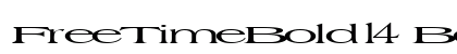 FreeTimeBold14 Bold preview