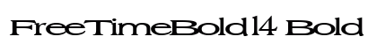 FreeTimeBold14 Bold preview