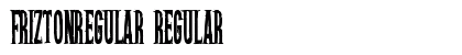 FriztonRegular Regular preview