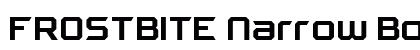 FROSTBITE Narrow Bold preview