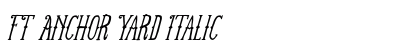 FT Anchor Yard Italic Preview