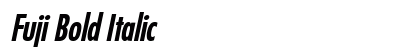 Fuji Bold Italic Preview