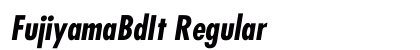 FujiyamaBdIt Regular preview