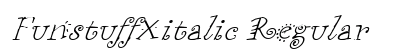 FunstuffXitalic Regular preview
