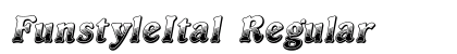 FunstyleItal Regular preview