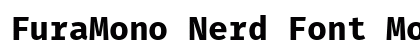 FuraMono Nerd Font Mono Bold preview