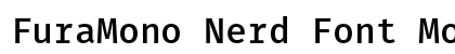 FuraMono Nerd Font Mono Regular Preview