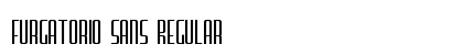 Furgatorio Sans Regular preview