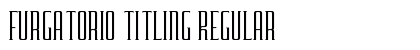 Furgatorio Titling Regular preview