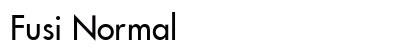Fusi Normal Preview