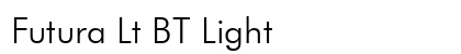 Futura Lt BT Light Preview
