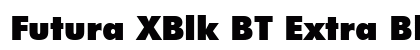 Futura XBlk BT Extra Black preview