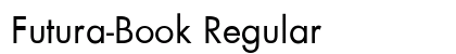 Futura-Book Regular Preview