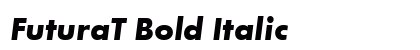 FuturaT Bold Italic Preview