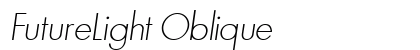 FutureLight Oblique preview
