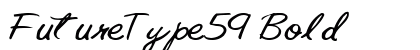 FutureType59 Bold preview
