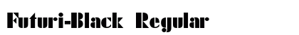 Futuri-Black Regular preview