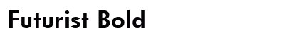 Futurist Bold preview