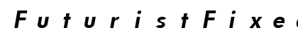FuturistFixedWidth Bold Italic Preview