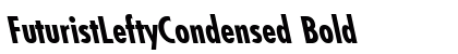 FuturistLeftyCondensed Bold preview