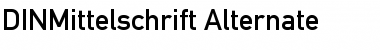 Download DINMittelschrift-Alternate Font