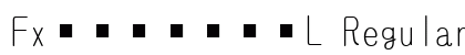 FxȏL Regular preview