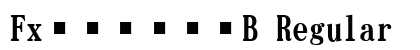 FxB Regular preview