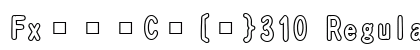 FxC[}310 Regular preview