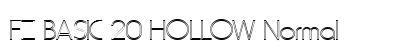 FZ BASIC 20 HOLLOW Normal preview