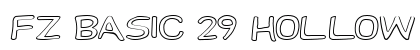FZ BASIC 29 HOLLOW EX Normal preview