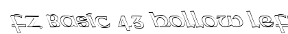 FZ BASIC 43 HOLLOW LEFTY Normal preview