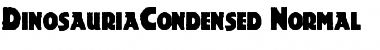 Download DinosauriaCondensed Font