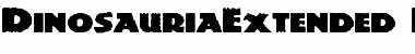 DinosauriaExtended Normal Font